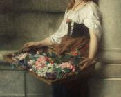 The Flower Seller - 阿道夫·乔丹